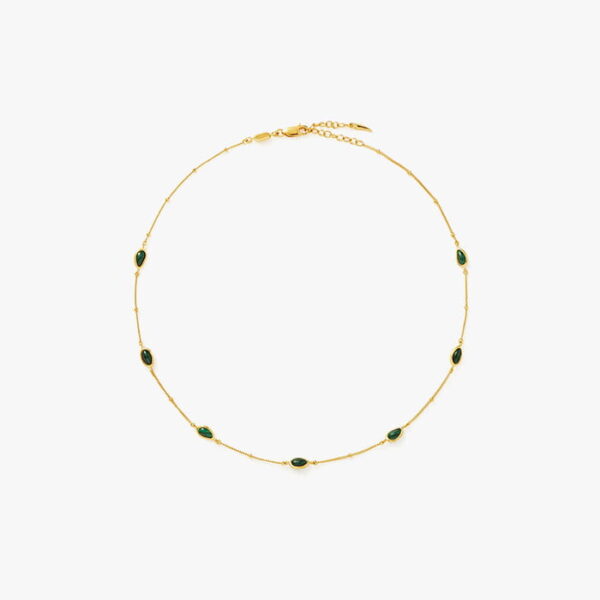 Magma Gemstone Charm Choker