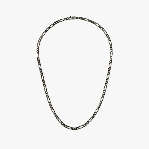 Mens Black Filia Chain Necklace